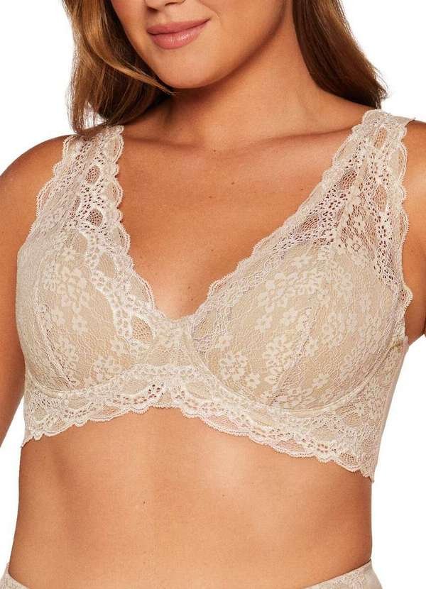 Imagem principal Sutiã com Aro e Bojo Wp Triumph Havana 24824 Taça B 48-Mink