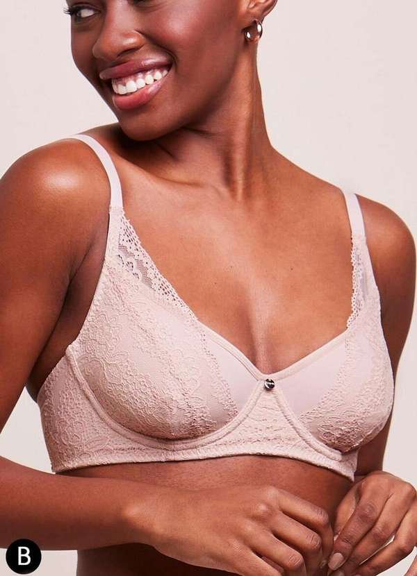 Imagem principal Sutiã com Aro e sem Bojo Bonjour B241120 Taça B Ece-Bege-Essence Bonjour