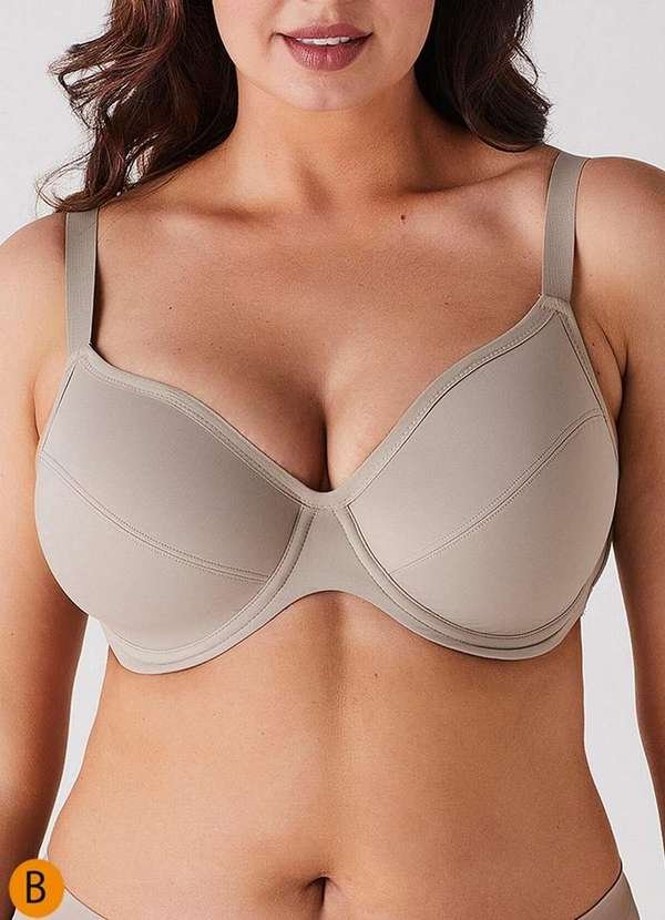 Imagem principal Sutiã com Aro e sem Bojo Liz 57247 Taça B 260-Sepia Liz