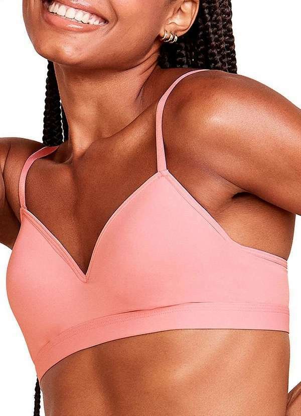 Imagem principal Sutiã sem Aro com Bojo Bonjour B2884 Taça B Crh-Coral-Hit Bonjour