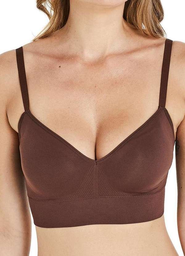 Imagem principal Sutiã sem Aro com Bojo Liz 51302 385-Brunette Liz
