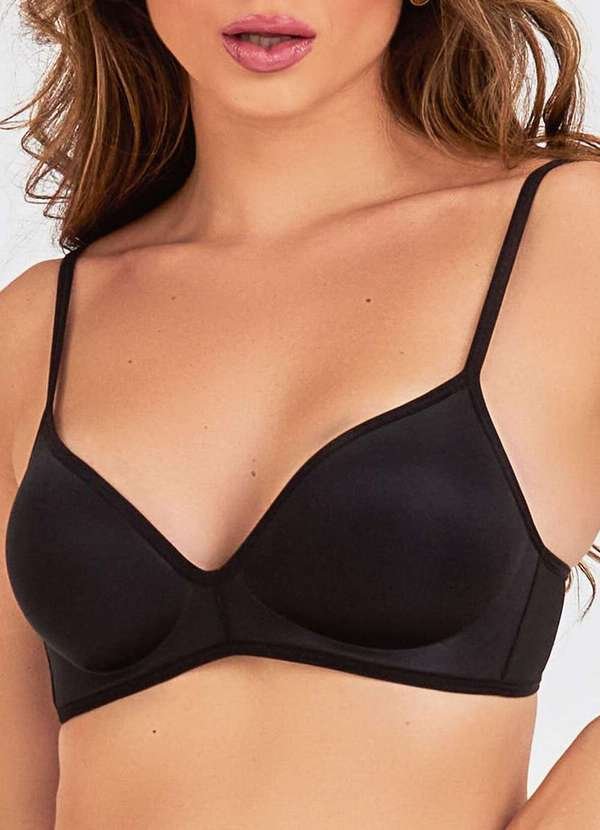 Sutiã sem Aro com Bojo Love Secret 991028 012-Preto