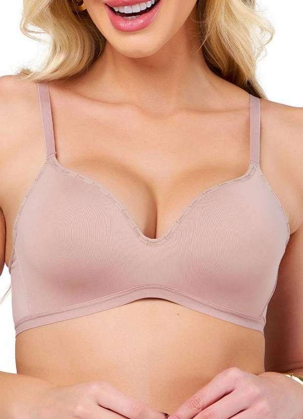 Imagem principal Sutiã sem Aro com Bojo Push Up Love Secret 838103 102-Chocolate Love Secret