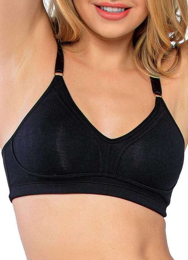 Imagem principal Sutiã sem Aro e sem Bojo Love Secret 803101 012-Preto Love Secret