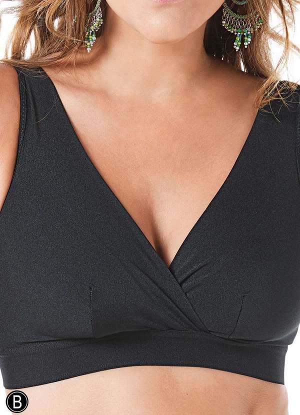 Imagem principal Sutiã sem Aro e sem Bojo Rantelli Demillus 61227 Taça B 27-Preto Demillus