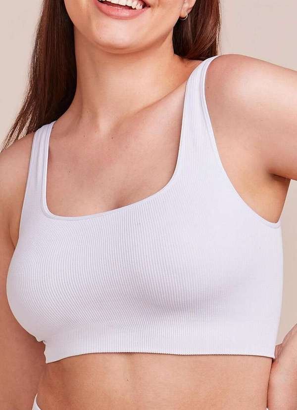 Imagem principal Top sem Aro e sem Bojo Hope 21110 Brc-Branco Hope