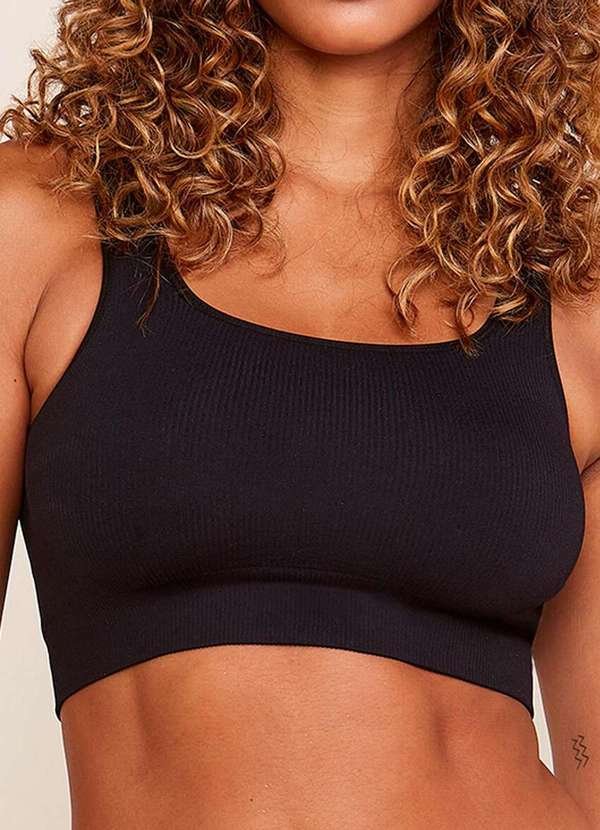 Imagem principal Top sem Aro e sem Bojo Hope 21110 Pt0-Preto Hope