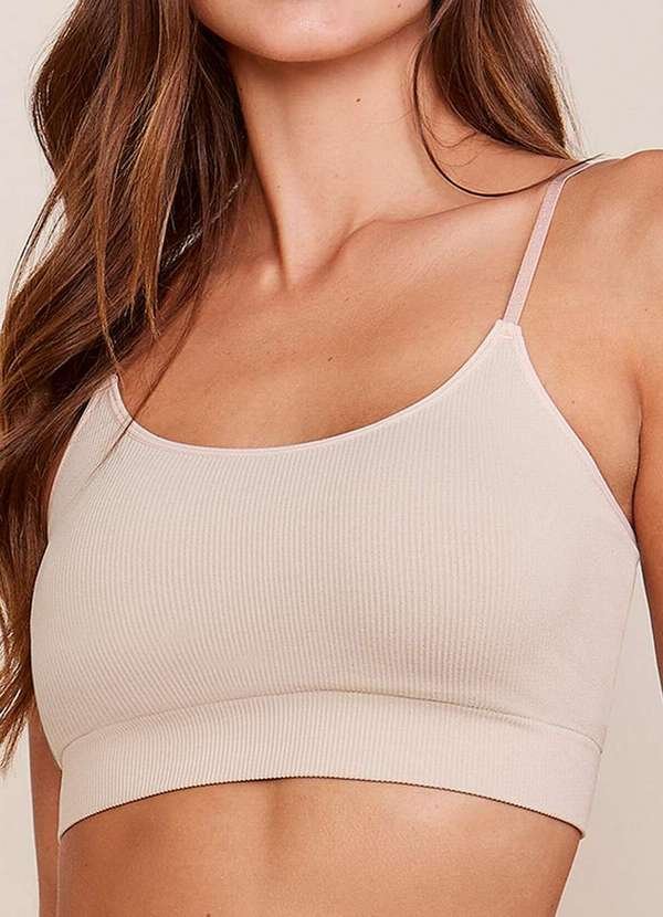 Imagem principal Top sem Aro com Bojo Removível Hope 21010 Blt-Bege-Ballet Hope