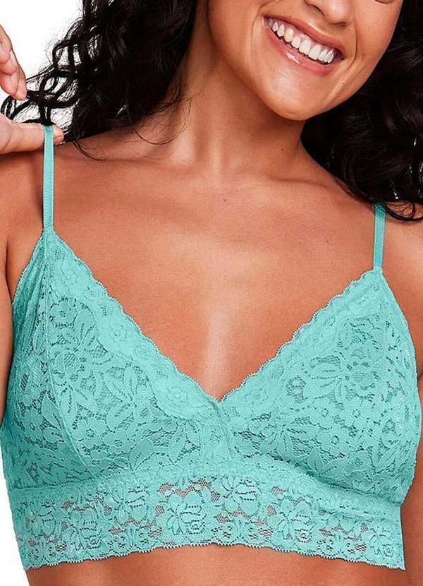 Imagem principal Top sem Aro com Bojo Removível Hope L12273 Zcr-Azul-Cristalino Hope