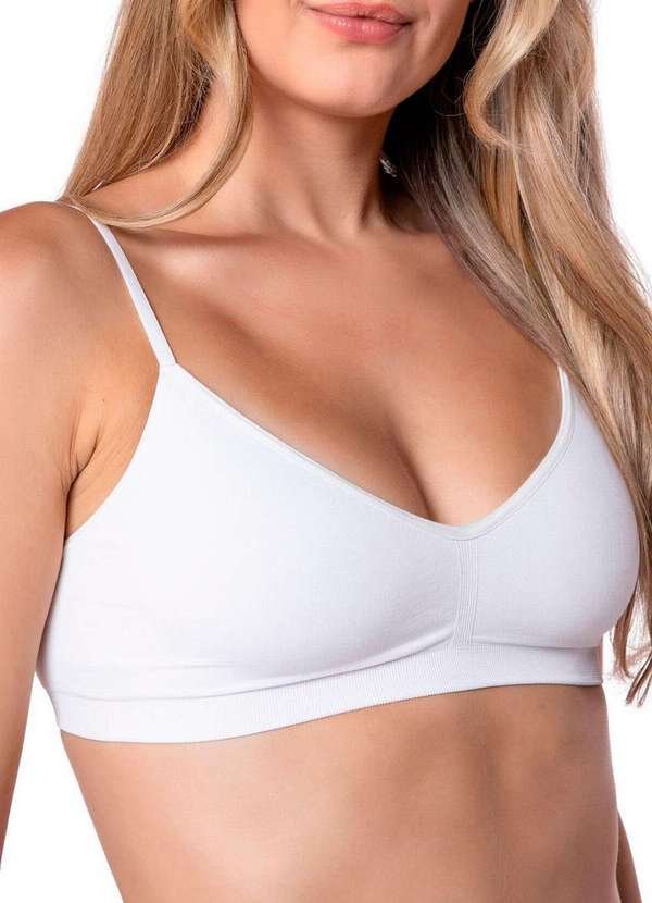 Top sem Aro com Bojo Removível Trifil 4270 0001-Branco