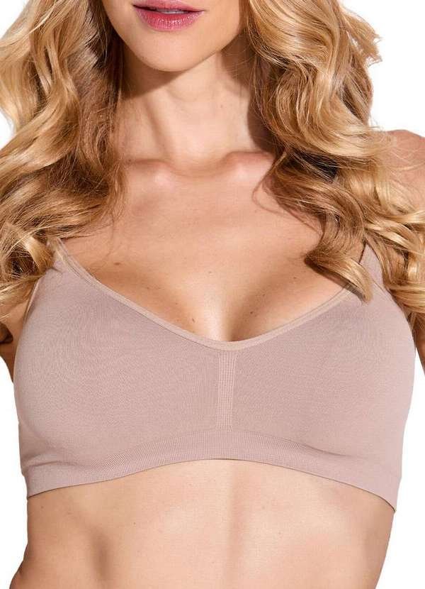 Top sem Aro com Bojo Removível Trifil 4270 0se8-Macadâmia