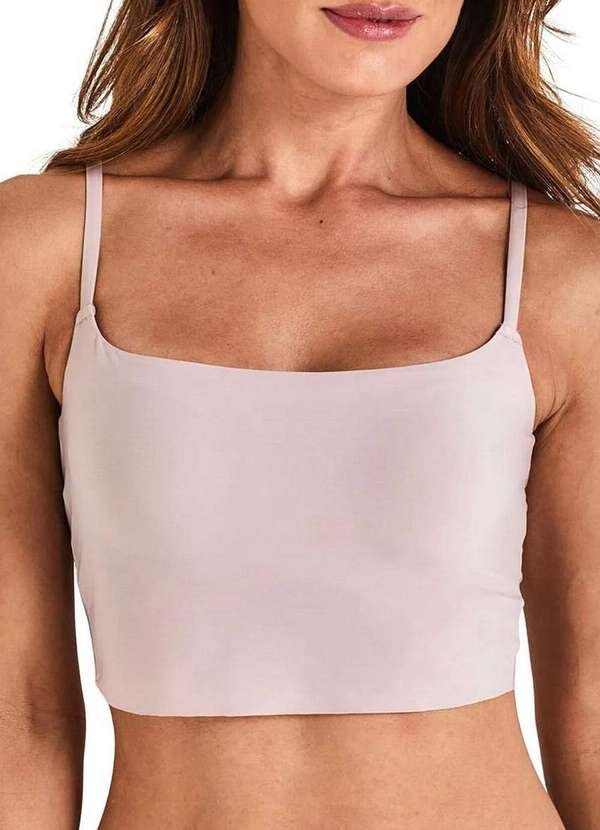 Top sem Aro e com Bojo Liz 51601 365-Blush