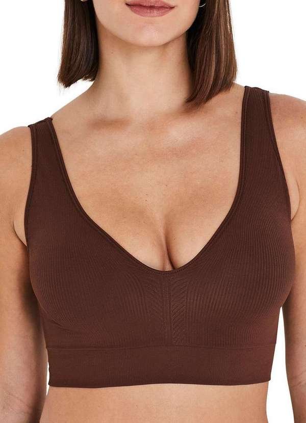 Imagem principal Top sem Aro e sem Bojo Liz 71303 385-Brunette Liz