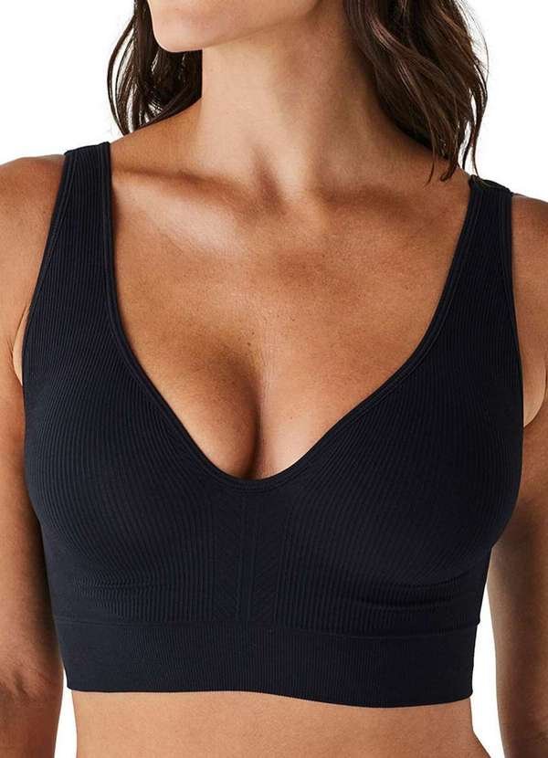 Imagem principal Top sem Aro e sem Bojo Liz 71303 381-Super-Black Liz