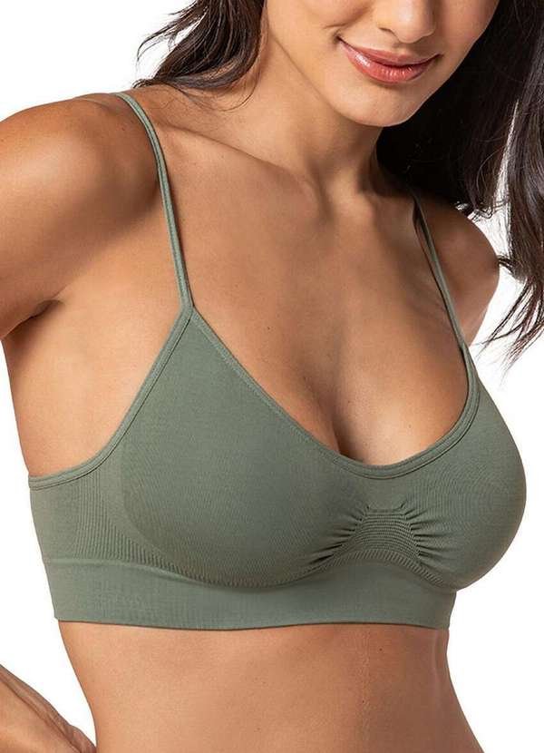 Top sem Aro e sem Bojo Loba 41100-001 4023-Cacto