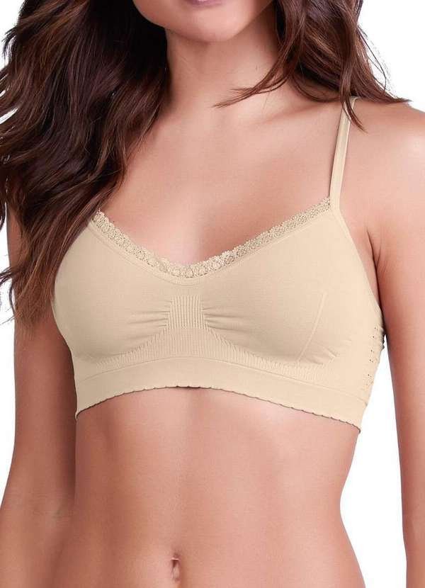 Imagem principal Top sem Aro e sem Bojo Loba 41260-003 6140-Natural Lupo Lupo