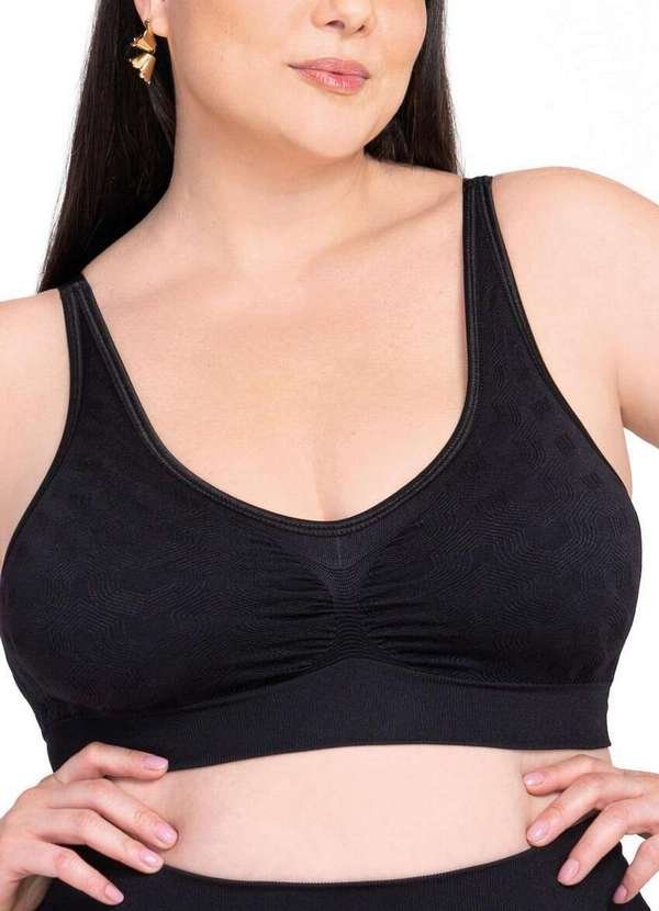 Imagem principal Top sem Aro e sem Bojo Loba 41342-001 9990-Preto