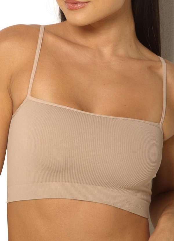 Top sem Aro e sem Bojo Trifil 4094 0se8-Macadâmia