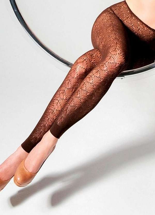 Imagem principal Legging Fio 40 Renda Trifil 6025 240-Marrom-Cafe TRIFIL
