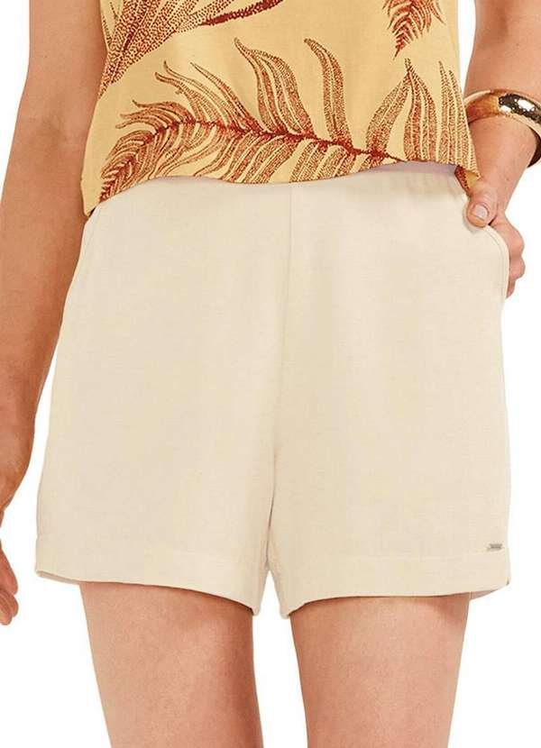 Imagem principal Shorts Feminino Marialicia 184288 2029-Marfim