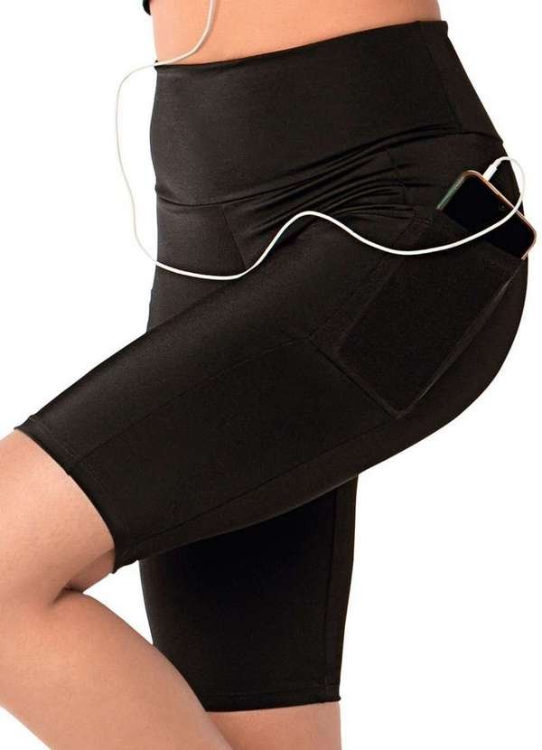 Imagem principal Bermuda Feminina Demillus 94157 27-Preto Demillus