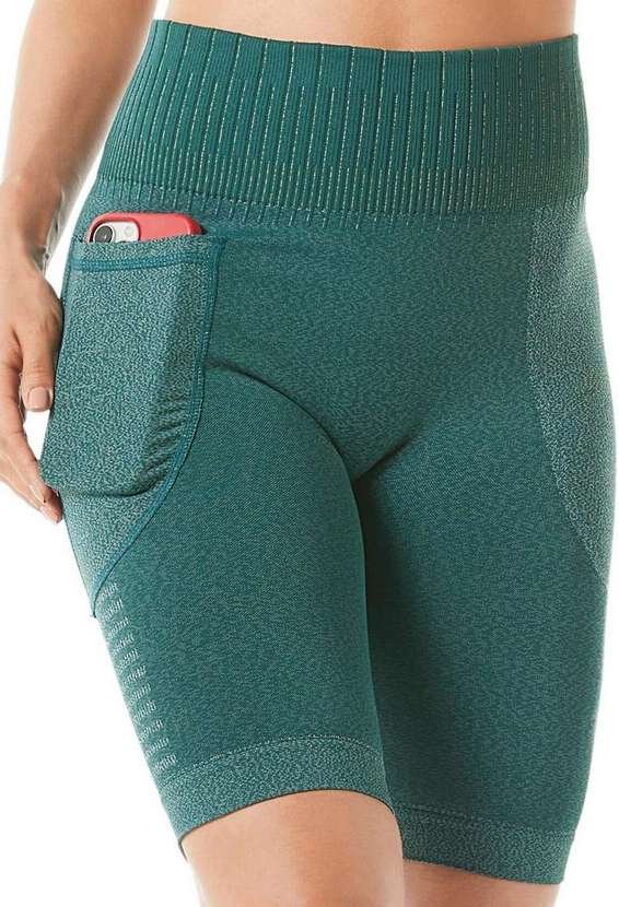 Imagem principal Bermuda Feminina Demillus 94350 23-Verde-Esmeralda Demillus