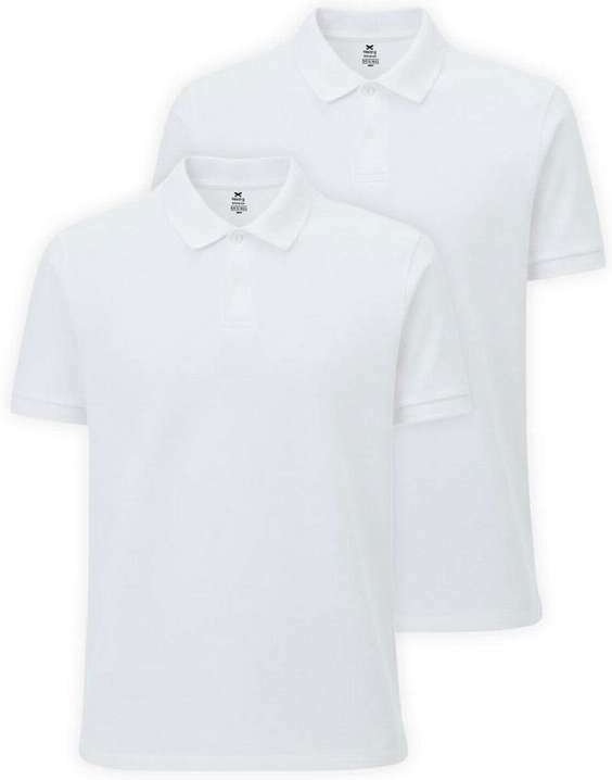Imagem principal Kit com 2 Camisetas Polo Masculina Hering N3a7 Branco Hering
