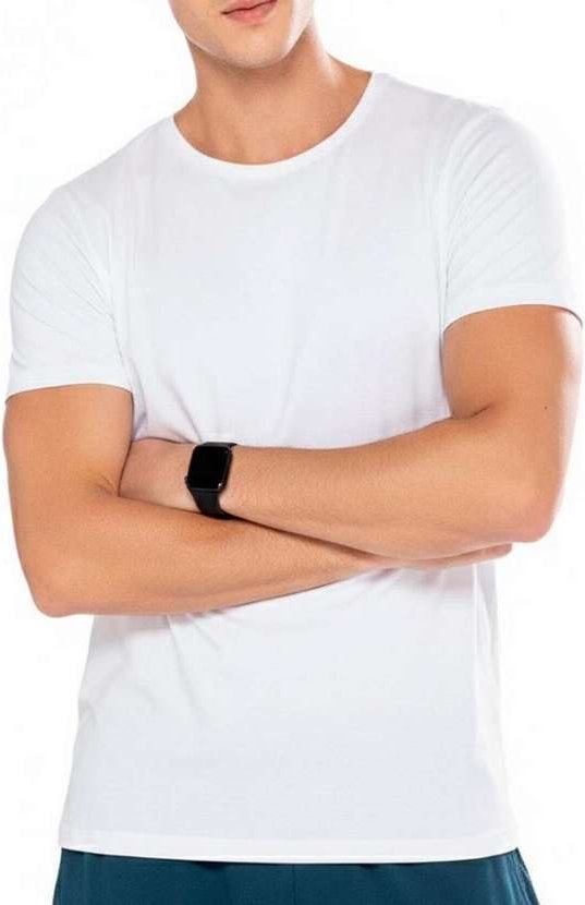 Imagem principal Camiseta Masculina Slim Enfim 1000087016 00001-Branco Enfim