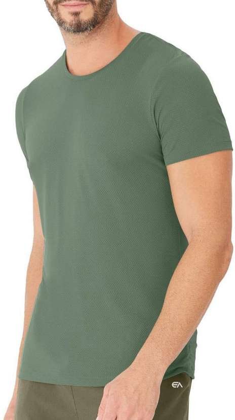 Imagem principal Camiseta Masculina Slim Enfim 1000087016 01798-Verde Enfim