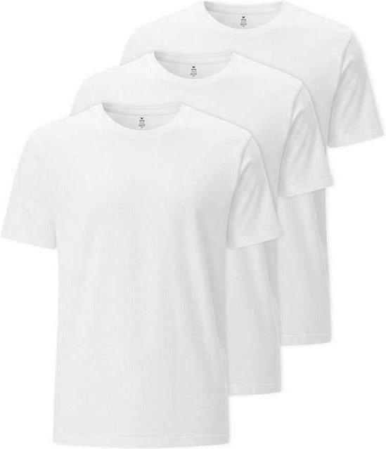 Imagem principal Kit com 3 Camisetas Masculina Hering 4fv2 1a-Branco Hering