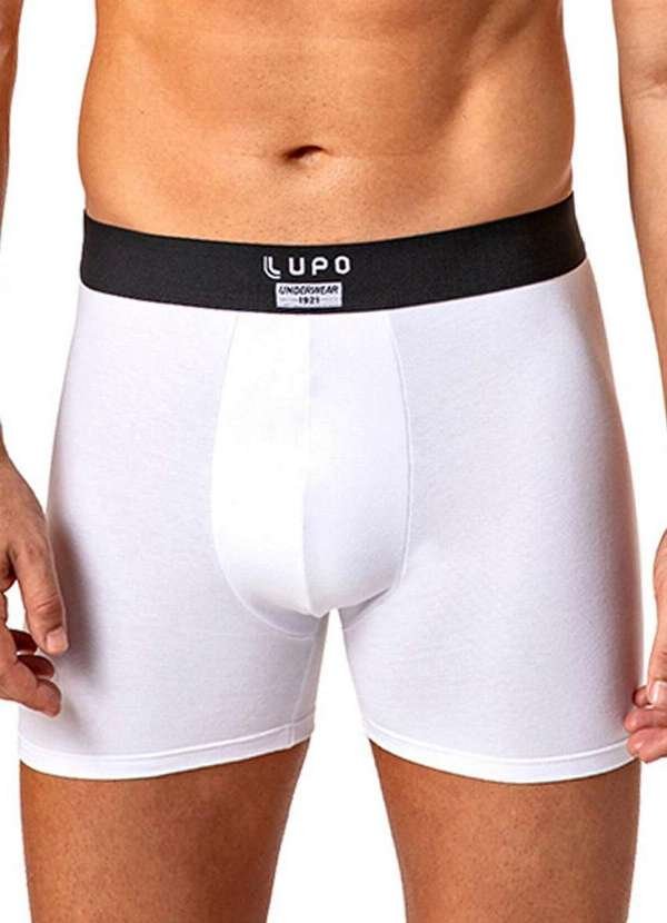Imagem principal Cueca Boxer Lupo 18430-001 1110-Branco Lupo