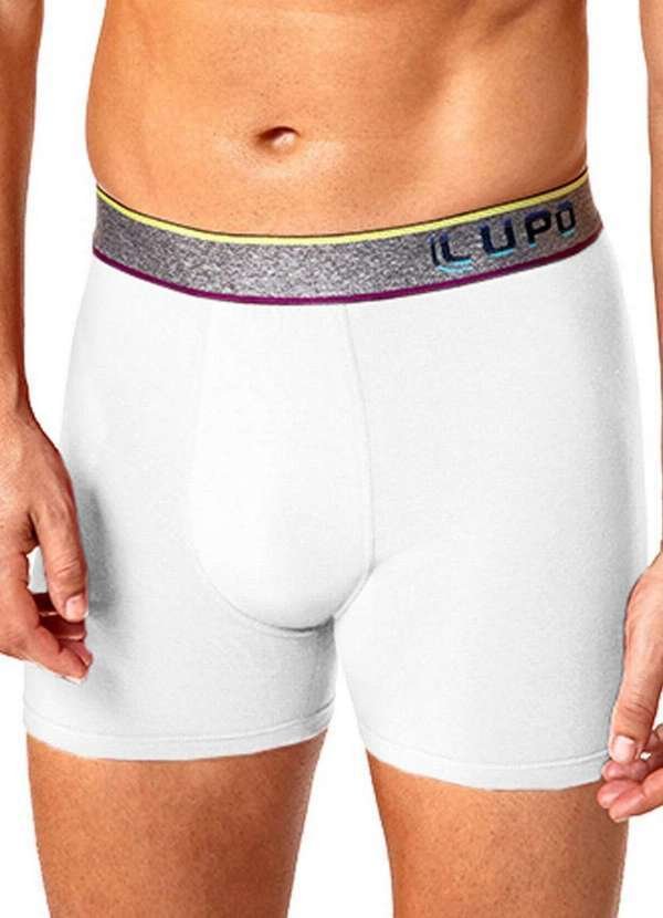 Imagem principal Cueca Boxer Lupo 784-061 1110-Branco Lupo