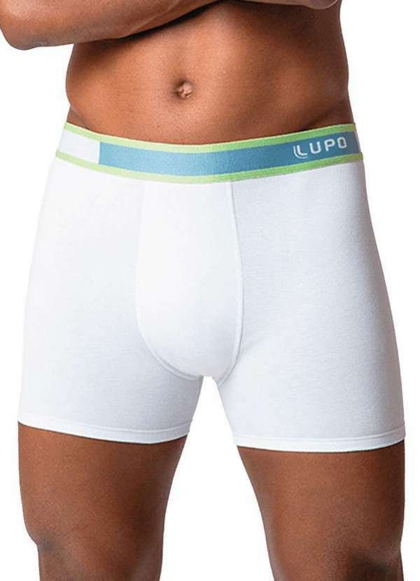 Imagem principal Cueca Boxer Lupo 784-064 1110-Branco Lupo