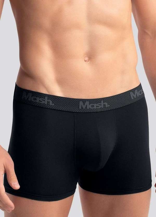 Cueca Boxer Mash 170.105 Pt00-Preto