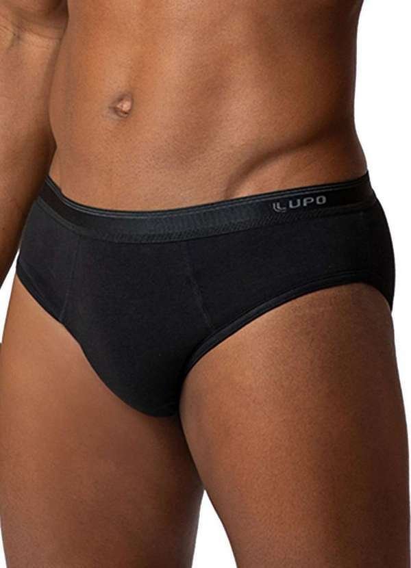 Imagem principal Cueca Slip Lupo 485-003 9990-Preto Lupo