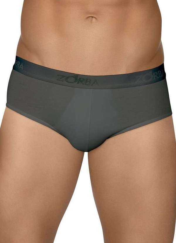 Imagem principal Cueca Slip Modal Zorba 688 Chumbo Zorba