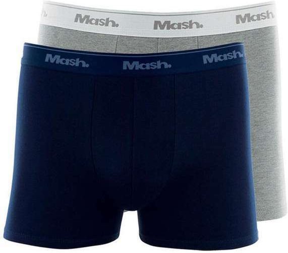 Imagem principal Kit com 2 Cuecas Boxer Mash 170.26 Marinho-Cinza MASH