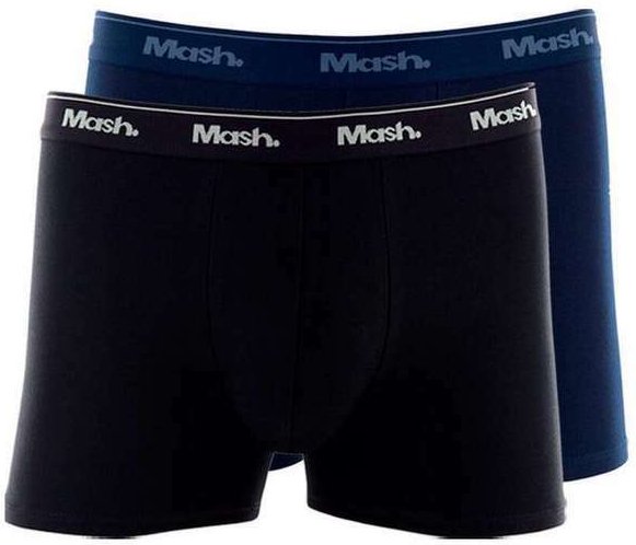 Imagem principal Kit com 2 Cuecas Boxer Mash 170.26 Preto-Marinho MASH