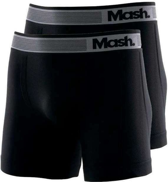 Imagem principal Kit com 2 Cuecas Boxer Mash 710.01 Cinza MASH