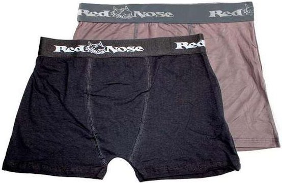 Imagem principal Kit com 2 Cuecas Boxer Red Nose 320 Preto-Cinza Red Nose