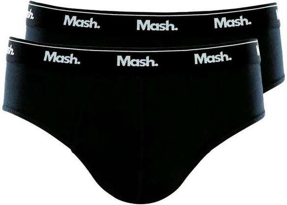 Imagem principal Kit com 2 Cuecas Slip Mash 073.58 Preto MASH