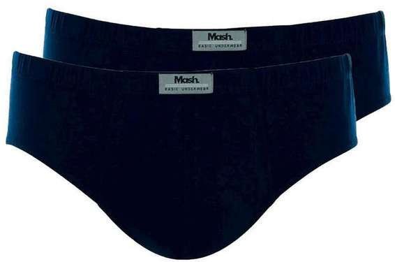 Imagem principal Kit com 2 Cuecas Slip Mash 074.58 Marinho MASH