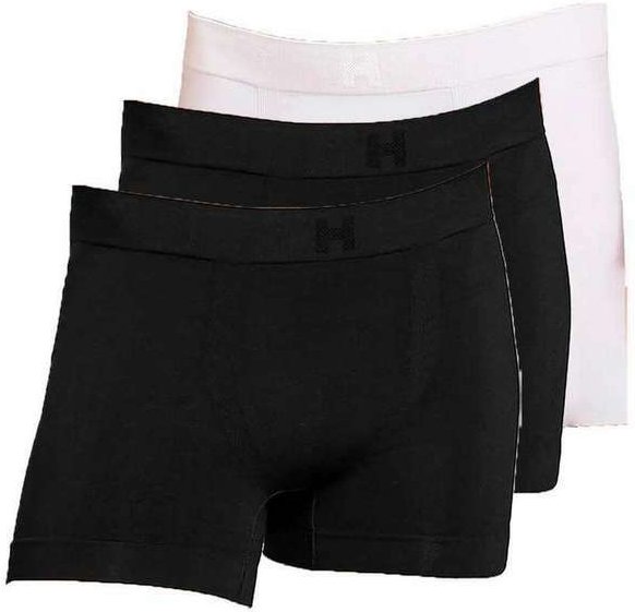 Imagem principal Kit com 3 Cuecas Boxer Hope Smc61020 Preto-Branco Hope