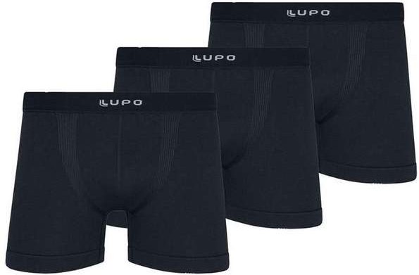 Imagem principal Kit com 3 Cuecas Boxer Lupo 661-001 8870-Grafite Lupo