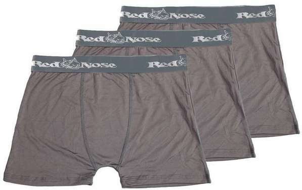 Imagem principal Kit com 3 Cuecas Boxer Red Nose 320 Cinza Red Nose