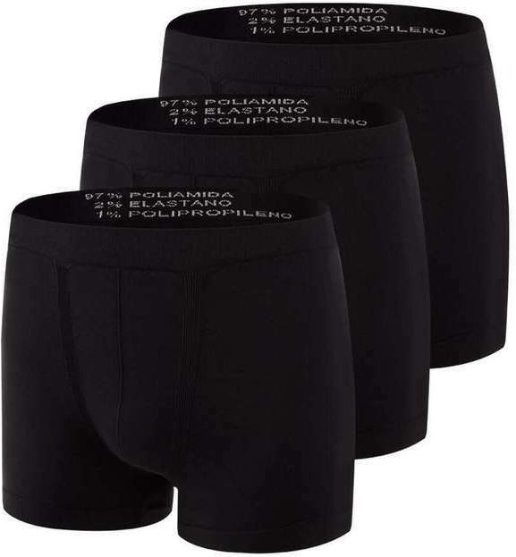 Imagem principal Kit com 3 Cuecas Boxer Trifil 4620 Preto TRIFIL