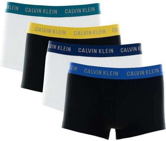 Imagem principal Kit com 4 Cuecas Boxer Calvin Klein C11.07 St00-Branco-Branco-Preto-Preto Calvin Klein