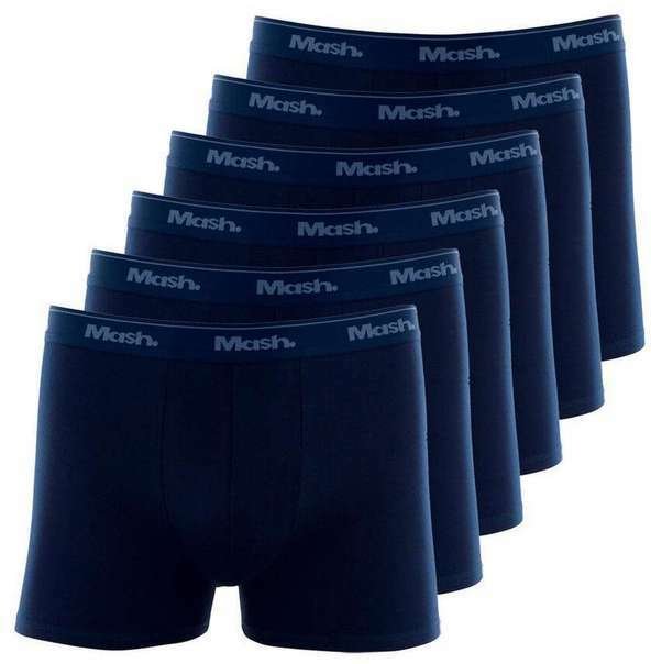 Imagem principal Kit com 6 Cuecas Boxer Mash 170.26 Marinho-Cinza MASH
