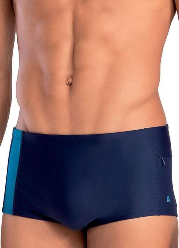 Imagem principal Sunga Praia Mash 303.60 Az08-Azul-Marinho MASH