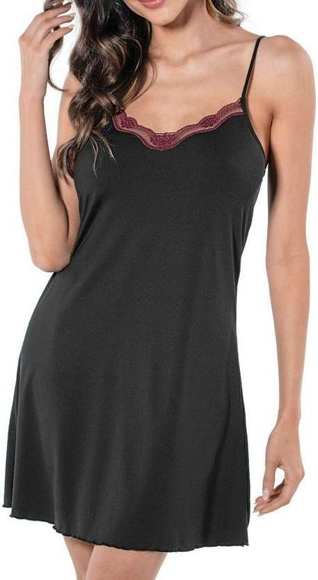 Camisola Feminina Curta Cecile Demillus 30449 27-Preto